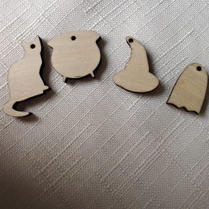 Blank Unfinished Earrings / Halloween Set of Earrings / Jewellery Blanks / Earrings / Unfinished Blanks