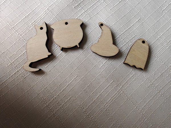 Blank Unfinished Earrings / Halloween Set of Earrings / Jewellery Blanks / Earrings / Unfinished Blanks