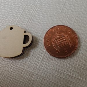 Coffee cup Earrings /Blank Unfinished Earrings / Jewellery Blanks / Earrings / Unfinished Blanks