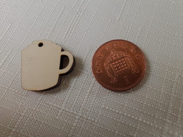 Coffee cup Earrings /Blank Unfinished Earrings / Jewellery Blanks / Earrings / Unfinished Blanks