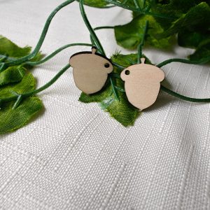 Acorn Earrings /Blank Unfinished Earrings / Jewellery Blanks / Earrings / Unfinished Blanks