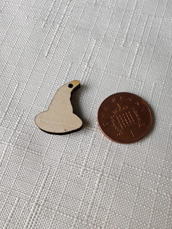 Witches Hat Earrings /Blank Unfinished Earrings / Jewellery Blanks / Earrings / Unfinished Blanks